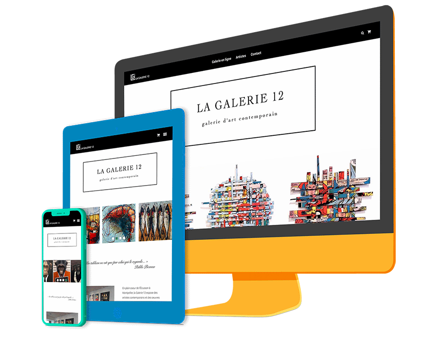 site responsif sur pc, tablette et mobile